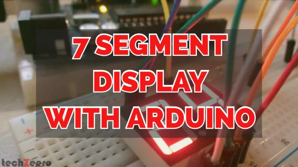7 segment display with arduino