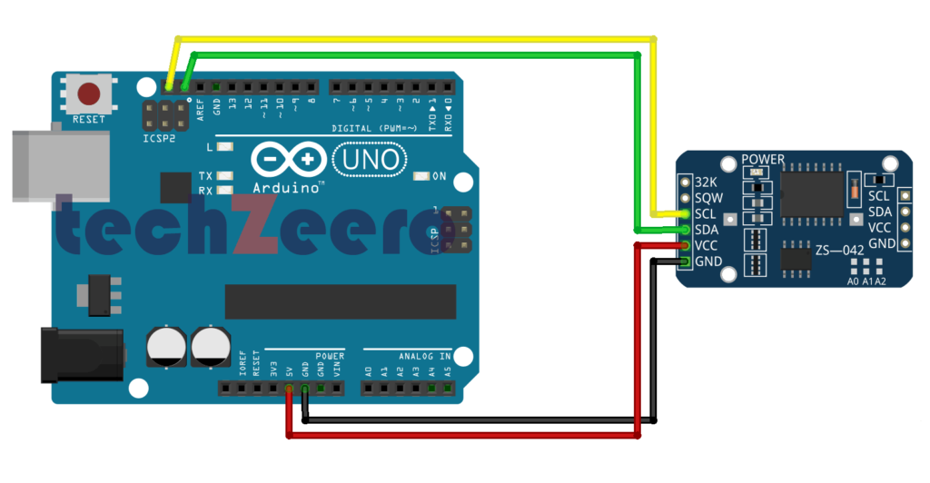 circuit diagram for rtc with arduino