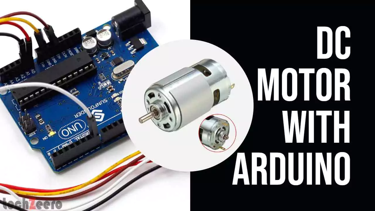 DC Motor with Arduino | Control DC Motor Speed | L293D H-Bridge