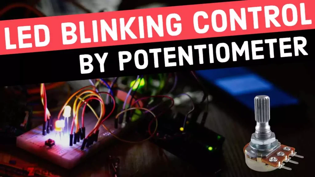 led blinking control by potentiometer