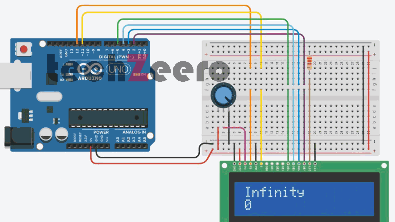 Output of LCD with Arduino