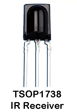 TSOP1738 Infrared Sensor IC Datasheet, Pinout, Working